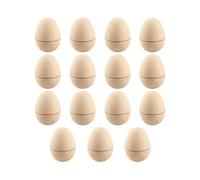Easter Decor Eggs - Fun Interactive Handmade | 15-Pieces Fillable Easter Eggs | For Kids Girls Children Desk Bedroom Living Room Home Shelf, Empty Egg Set For Hunting, Crafts, Party Favors, Sp