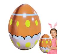Easter Egg Blow Up for Outside - 16 pollici Giant Inflatable Eggs - Cute Inflatable Eggs for Yard, Easter Holiday for Garden Lawn
