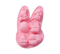 Easter Egg Chocolate Silicone Mold - Silicone Easter Egg Mold | SíliconeEasy Release - Non-stick Silîconemold For Chocolate Gommes Resin Baking Soap Making, Ideale per Creative Kitchen Use