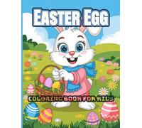 Easter Egg Coloring Book for Kids: Fun and Festive Holiday Coloring Pages for Ages 4-8