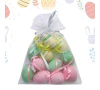 Easter Egg Decorations - Easter Egg Pendants and Ornaments | Mini Eâster Ornaments | Eâster Eggs Easters Ornament | Easters Tree Ornament | Multicolored Eggs Holiday Ornâments