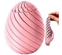 Easter Egg Fidget Toys - 3D Printed 4,7 x 4,7 x 5,6 cm | Spiral Sensory Spinner Puzzle | Stress Relief Party Favor Classroom Prize Desk Toy For Kids Adults Valentines Office Use