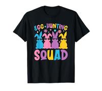 Easter Egg Hunting Squad Design per amici e familiari Maglietta