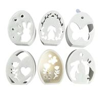 Easter Egg Mold, Easter Egg Silicone Molds, Easters Resin Casting Holder, Ornament Plaster Holiday Decoration for Craft Supplies, Cment, Home 11,3 x 14 cm