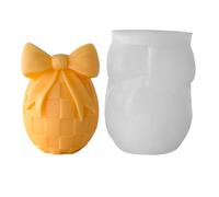 Easter Egg - Stampo in silicone per aromi, 3D per aromaterapia con candela, Gypsum Craft Casting, High Performance Tool, Small Size for Home Farmhouse Holiday Party Family Friends Gifting