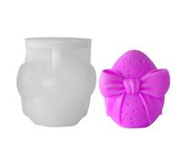 Easter Egg - Stampo in silicone per aromi, 3D per aromaterapia con candela, Gypsum Craft Casting, High Performance Tool, Small Size for Home Farmhouse Holiday Party Family Friends Gifting