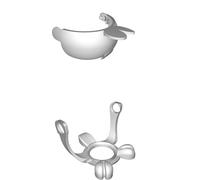 Easter Egg Stand with Bunny Design - Decorative Display Holder for Spring Decor