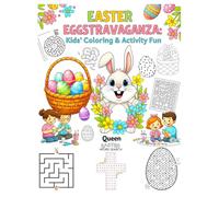 Easter Eggstravaganza: Kids’ Coloring & Activity Fun