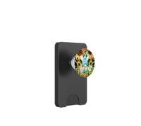 Easter Gnome Grandpa With Easter Bunny Ears Cute Sunflower PopSockets PopWallet per MagSafe