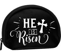 Easter He Is Risen Donne e ragazze Portamonete alla moda carino Portamonete Portamonete Portachiavi