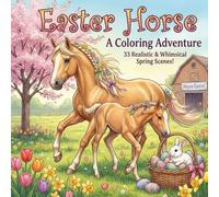 Easter Horse: A Coloring Adventure