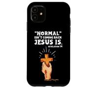 Easter Jesus Believer Bible Verse Faith Christian Custodia per iPhone 11