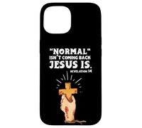 Easter Jesus Believer Bible Verse Faith Christian Custodia per iPhone 15