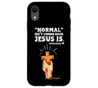 Easter Jesus Believer Bible Verse Faith Christian Custodia per iPhone XR