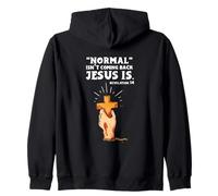 Easter Jesus Believer Bible Verse Faith Christian Felpa con Cappuccio
