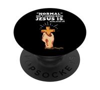 Easter Jesus Believer Bible Verse Faith Christian PopSockets PopGrip Adesivo