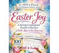 Easter Joy: A Spring Cryptogram Puzzle Collection of Faith, Hope & New Beginnings