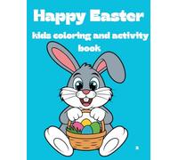 Easter kids coloring book