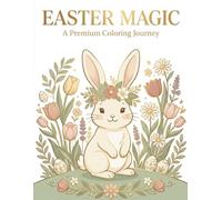 Easter Magic Coloring Book: Fun and Cute Easter Coloring Pages for Kids