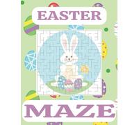 Easter Maze: For Kids Ages 6-12 | 35 puzzles | Easter Basket Stuffers for Kids | Gift Idea for Girls and Boys