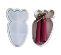 Easter Molds, Easter Rabbit Bunny, Flexible Design Food Safe Reusable Material Creative Shape Easy Cleaning Charming Finish, Plaster Drip Molds for Holiday, Festival, Home, Decor