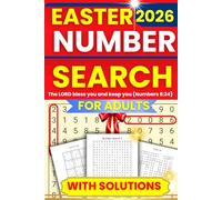 Easter Number Search: A Cozy Easter Puzzle Collection for Adults | Number Search, Sudoku & Number Fill