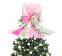 Easter Ornaments for Tree - 11,8 Inch Bunny Egg Topper | Tessuto morbido Spring Holiday Hat Decor | Living Room Desk Shelf Party Display