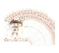 Easter Party Plates, Bunny Holiday Tableware, 23cm Paper Plates with Cups Napkins Build, Dining Living Room Accessory, Bedroom Office Decor with Festive Design, School Farmhouse Use for Restaurant Pi