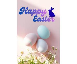 Easter Pastel Dreams: A Soft Spring Lined Notebook for Journaling, Thoughts & Creative Writing | 200 Pages | 6 x 9 Paperback