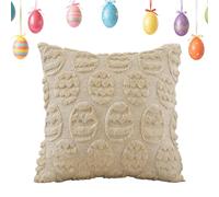 Easter Pillow Covers, Bunny Easter Pillow Covers, Set Of 4 Happy Easteer Hunny Bunny Pink Blue, Easters Decorations Indoor Pillows Cover's For Sofa Home Living Room Office Farmhouse House Chair