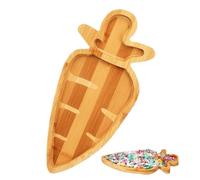 Easter Platter - Easter Serving Platter, Easters Charcuterie Board, Wooden Funny Charcuterie Board, Food Tray For Dessert Cake Fruit Snack Spring Party Table Decor Brunch Dinner Catering