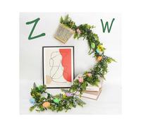 Easter Porch Sign, Happy Easter Theme Porch Sign for Easter Party