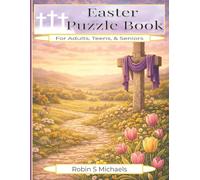 Easter Puzzle Book: For Adults, Teens, & Seniors