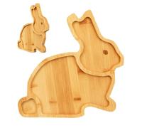Easter Serving Tray - Wooden Charcuterie Board | Funny Carrot Bunny Shaped Serving Platter For Desserts, Cookie, Cake, Fruit & Snacks, Spring Party, Holiday Table Decor & Catering