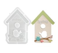 Easter Silicone Mold, Hollow Bird Design, DIY Resin Craft, Handmade Decorations for Holiday Parties Birthday Crafts, Family Fun Indoor Activities, Easy Release Tool for Crafters