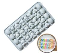 Easter Silicone Molds - 21.1x12.1cm Nonstick Food Grade Baking Pan | Easter Bunny Mold Chocolate Making | For Cookie Muffin Jelly Dessert Cake Decorations Home Kitchen Spring Party