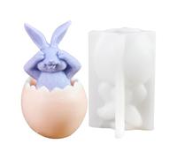 Easter Silicone Molds, Egg Rabbit Candle Mold, Silicone Candle Making Molds, Epoxy Resin Molds Silicone, Easter Candle Molds, Handmade Silicone Molds for Candles, Candle Making Silicone Molds, C