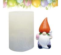 Easter Silicone Molds, Fun Gnome Molds for Candle Making, Creative Dwarf Silicone Mould for Chocolate and Crafts, Perfect for Present and Celebrations - Ideal for Friends and Family Gatherings