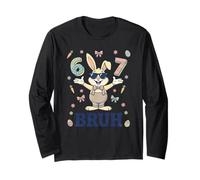 Easter Six Seven Bruh 67 Bunny Occhiali da Sole Uomini Ragazzi Ragazzi Maglia a Manica