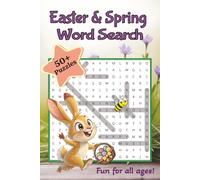 Easter & Spring Word Search: 50+ Seasonal Word Searches featuring Holiday Traditions and Nature | Fun for all ages | 6 x 9 inches, 110 Pages, Solutions included
