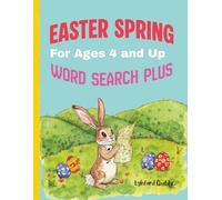 Easter Spring Word Search Activity Book For Kids- Ages 4 and Up ( 8.5 x 11 ) - Plus 11 BONUS Number Tracing Pages: 25 Easy Word Search Puzzles, ... for Early Learning Fun (96 Activity Pages)
