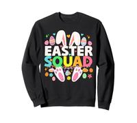 Easter Squad Fun Bunny Egg Caccia Famiglia Caccia Pasqua Day Felpa