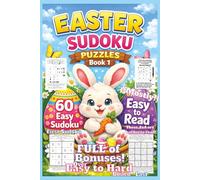 Easter Sudoku Puzzles Book 1: Perfect Easter Basket Stuffer - Over Easy to Hard-Boiled Sudoku Fun with Activities, Coloring, Jokes, Riddles, Stories, ... & More for Kids, Teens, Adults & Seniors