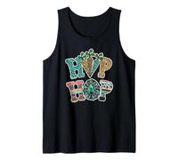 Easter Teacher Leopard Animal Decor Funny Hip Hop Easter Canotta