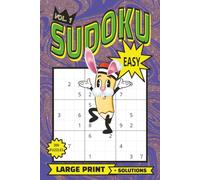 Easter Themed Easy Sudoku Travel Puzzle Book for Seniors Large Print: 300 Relaxing Sudoku 9x9 Puzzles for Adults and Seniors: Brain Training Made Fun: ... beginners of all ages | SOLUTIONS included