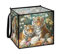 Easter Tigers Safari contenitori contenitori per bambini pieghevoli soluzioni contenitori contenitore 33 x 33 x 33 pollici