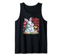 Easter Vibes Only Cute Spring Bunny Eggs - Citazione positiva Canotta