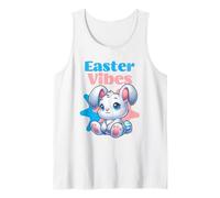 Easter Vibes, Simpatico Coniglietto Pasquale Kawaii, Uovo di Pasqua Canotta