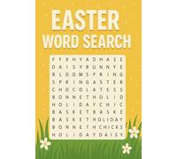 Easter Word Search: 55 Fun and Festive Puzzles for Kids, Adults, and Seniors | Spring-Themed Brain Games with Solutions
