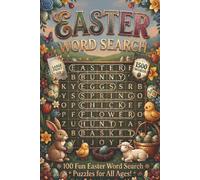 Easter Word Search: A Colorful Easter Word Search for Kids, Teens, Adults & Seniors | Easy, Medium, Hard Levels | 6 x 9 Travel-Friendly Size | Ideal for Easter Basket Stuffer